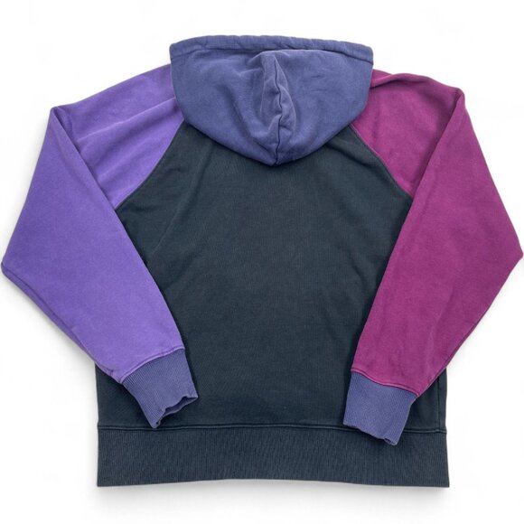 Teddy Fresh Purple Hoodie Thick Hooded Pullover Sweatshirt Men's Small - Picture 4 of 8